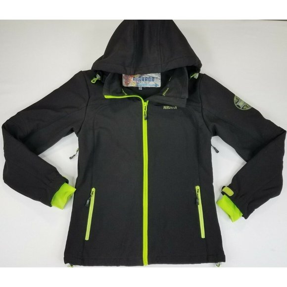 NIRVANA Jackets & Blazers - Nirvana Ski Lounge Collection Snowboard Ski Jacket Black Size 38/40 UNISEX